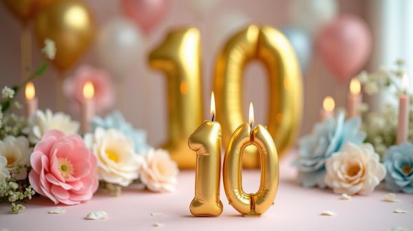 Créez une déco anniversaire 10 ans mémorable avec ces idées originales
