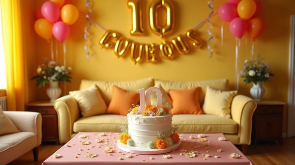 Créez une déco anniversaire 10 ans mémorable avec ces idées originales