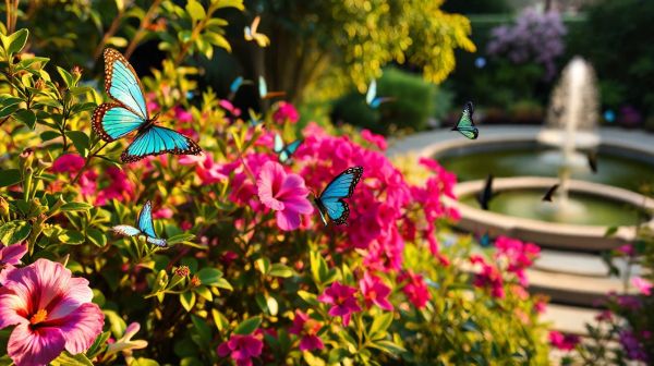 Découvrez les merveilles du jardin des papillons à Dubaï