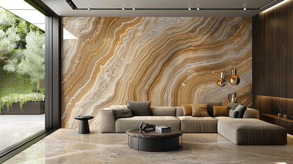 Découvrez l'origine du travertin en déco intérieure